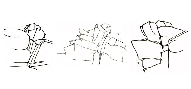 sketch of '' by Solange Leon