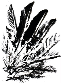 sketch of '' by Solange Leon