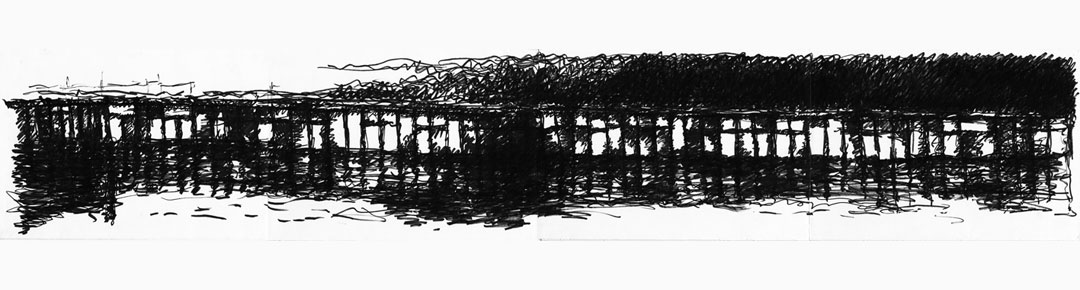 sketch of '' by Solange Leon