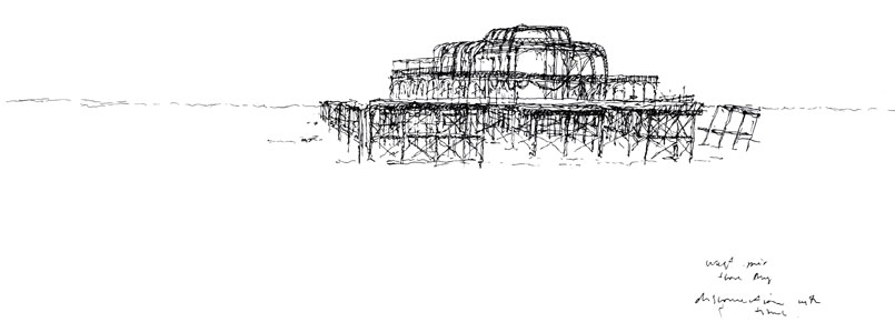 sketch of '' by Solange Leon